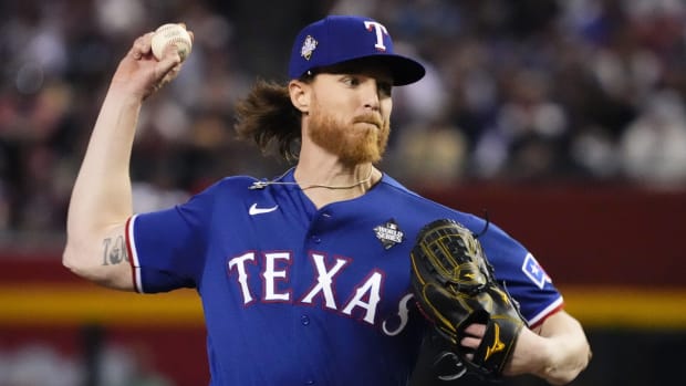 Rangers pitcher Jon Gray